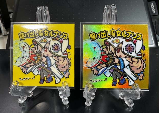 駆け出し魔女ルナリス 透明PET＆レインボー 2枚セット