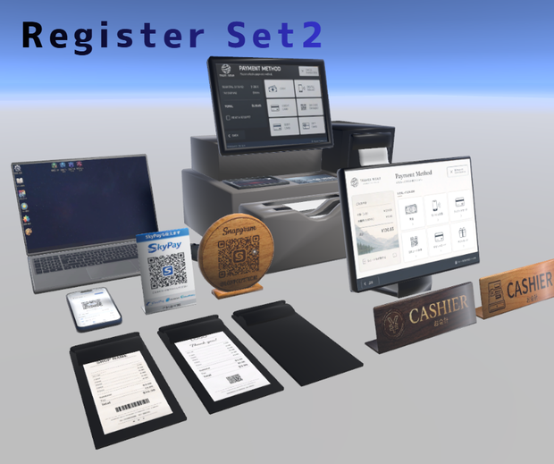 レジ小物セット2(Register Set)