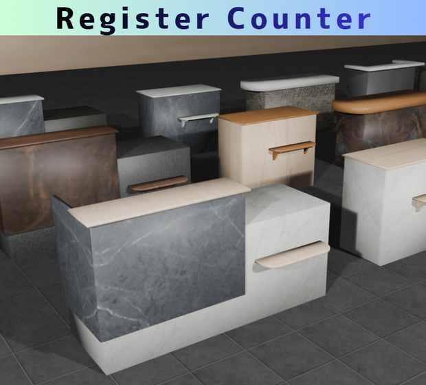 レジカウンターセット(Register Counter Set)