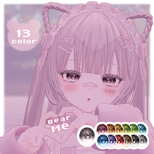リルル　ももらん用アイテクスチャ「Bear Me」-Riruru Momoran eye texture--