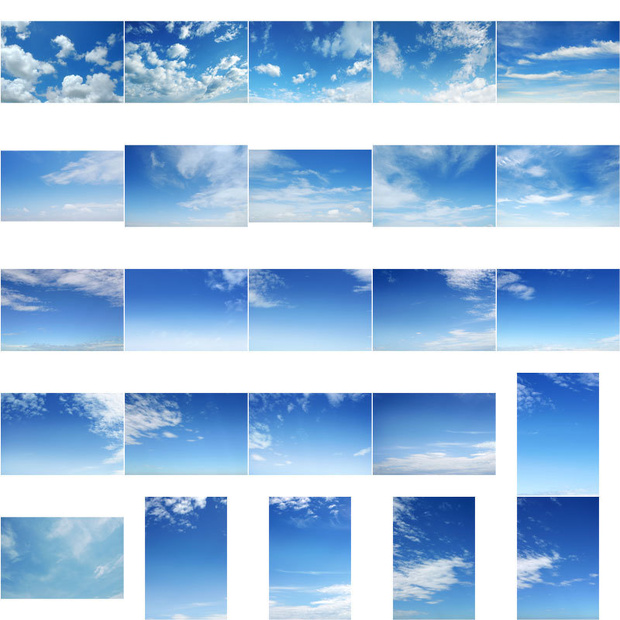 空　素材セット　202個　sky