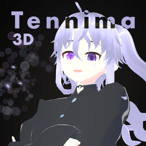 Tennima: Vroid Character Model for VRChat, Vtubing, etc.
