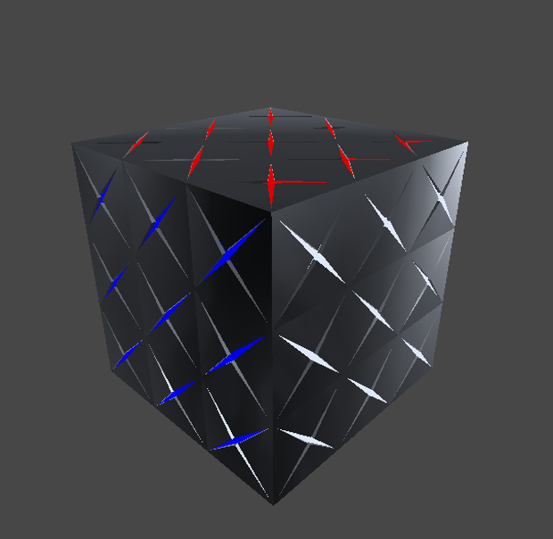 【3Dモデル】X-ルービックキューブ