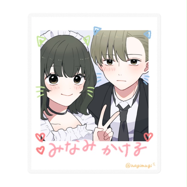 インフルエンサーときちゃん　チェキ、ブロマイド、ステッカー インフルエンサーときちゃん チェキ、ブロマイド、ステッカー