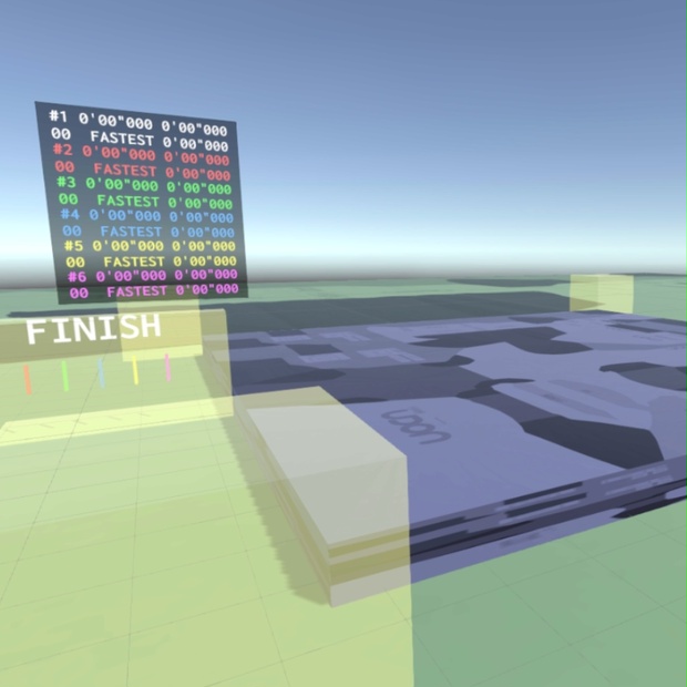 Vrchat Timer (無料だよ)VRChat用 ラップタイムカウンタ - ときわさんのブース - BOOTH