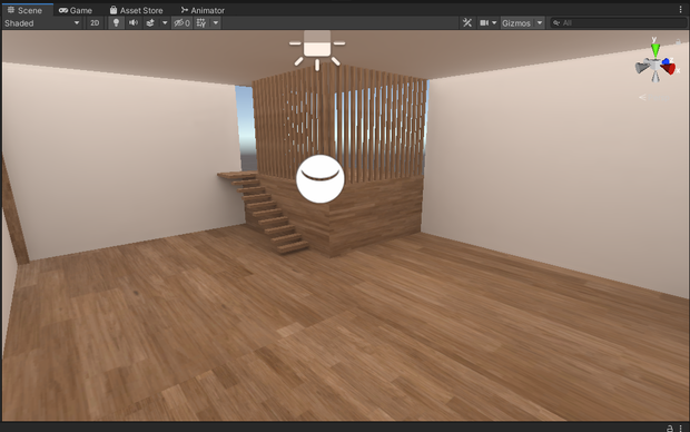 【無料】UnityのCubeで作った家②【VRChat想定】