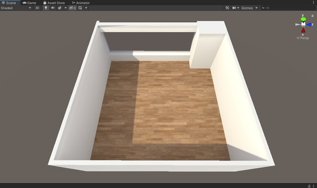 【無料】UnityのCubeで作った家⑩【VRChat想定】
