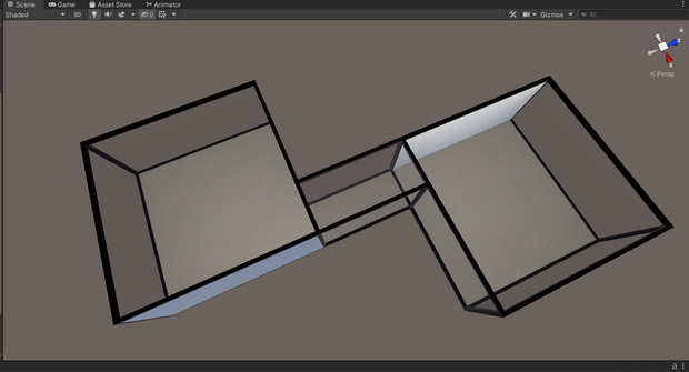 【無料】UnityのCubeで作った家⑪【VRChat想定】