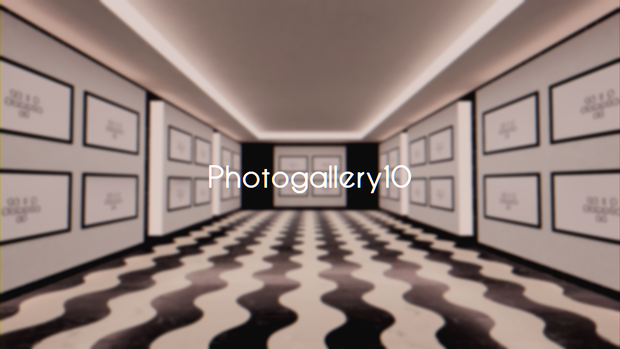 【VRChat想定:112枚飾れる！】photogallery10【ワールドアセット】
