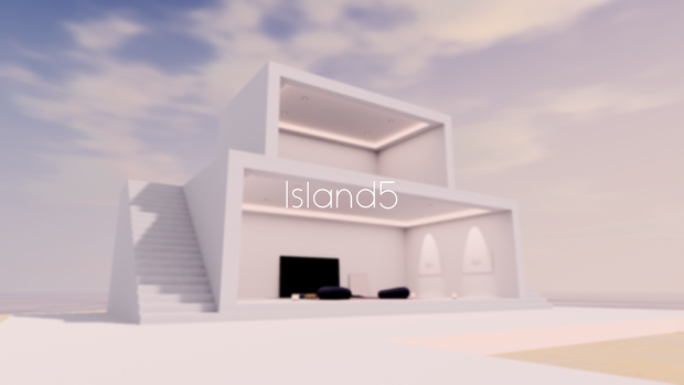 【VRChat想定】アイランド 5【標準ベイク/Bakery両対応】