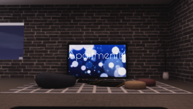 【VRChat想定】Apartment14【ワールドアセット】