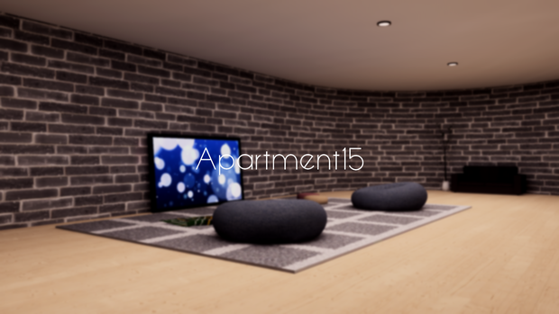 【VRChat想定】Apartment15【ワールドアセット】