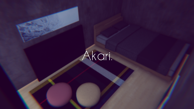 【VRChat想定】Akari.【ワールドアセット】