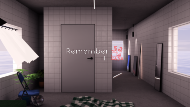 【VRChat想定】Remember it.【ワールドアセット】
