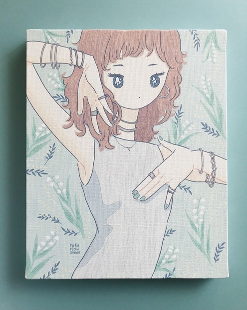 Rooo Lou キャンバスプリント33.3×33.3　証明書あり Rooo Lou キャンバスプリント33.3×33.3 証明書あり Rooo Lou