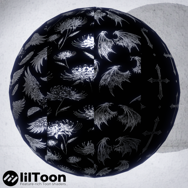 Harune Jacquard Normalmap Matcap＆Mask 3rd set