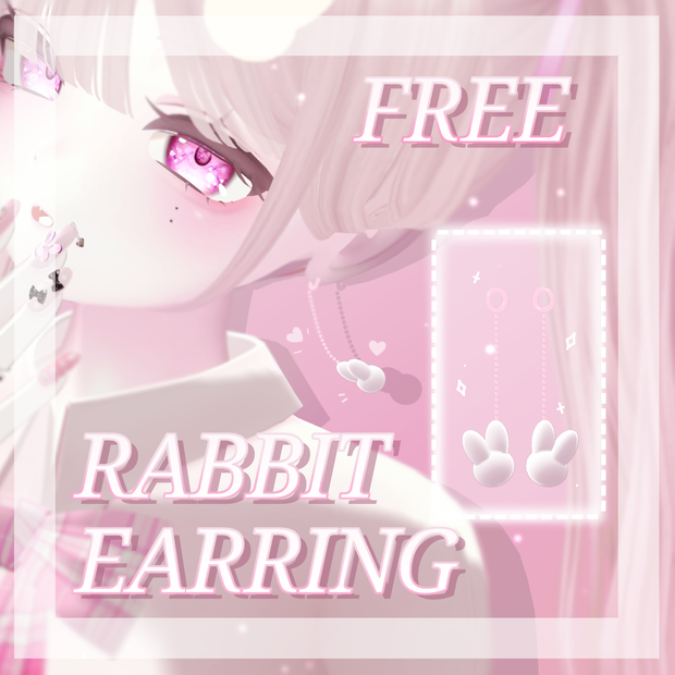[無料]♡Free Rabbit Earring♡