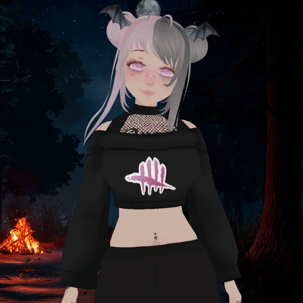 Dead by Daylight Logo Sweater - NEW COLORS - VRoid - Ryxxie_ET - BOOTH