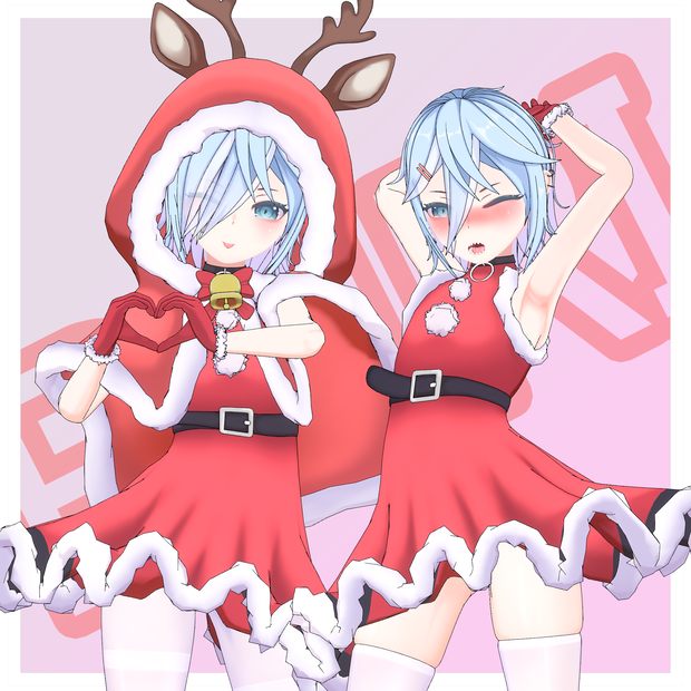 【無料】 【クリスマス衣装】 琉璃専用衣服 Ruri Xmas Outfits