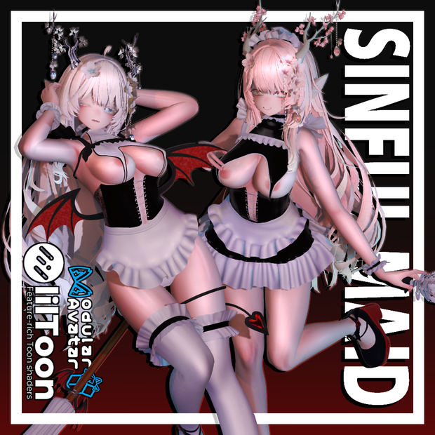 ❤️🧹❤️ 『Sinful Maid』【7 アバター対応】❤️🧹❤️