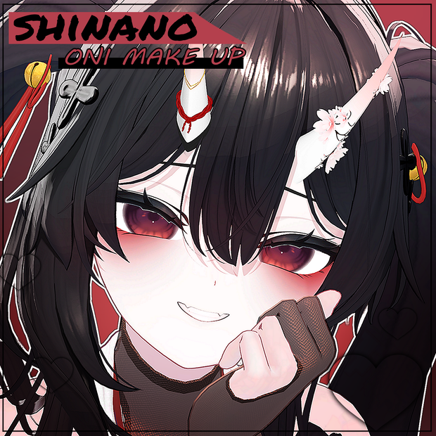 ၄၃ SHINANO, しなの‎ ၄၃ Shinano Oni make up & body texture ‎ʚɞ しなの メイク テクスチャ
