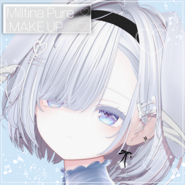⯎ Milltina :: ミルティナ ⯎ Milltina pure make up & body texture + Face Blendshapes ⯎ ミルティナ メイク テクスチャ