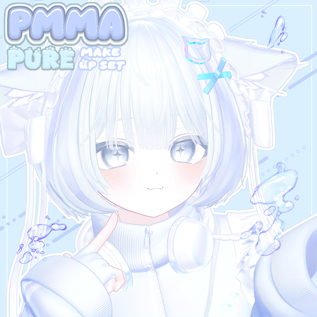 ⯎ピューマのぷまちゃん, Pmma ⯎ Pmma Pure make up & body texture + Face Blendshapes ⯎ピューマのぷまちゃん メイク テクスチャ ⯎ 