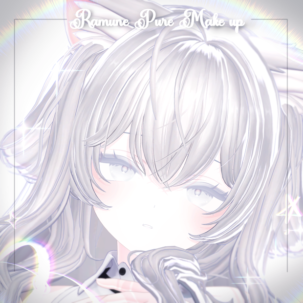 ⯎ 【ラムネ/Ramune 】 Ramune Pure make up & body texture + Face Blendshapes ⯎ラムネ メイク テクスチャ ⯎