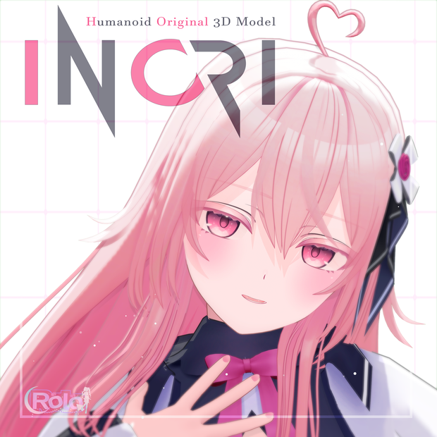 オリジナル3Dモデル"Inori"