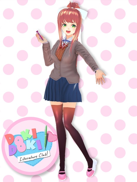 Doki Doki Literature Club Textures - Reitanna Seishin - BOOTH