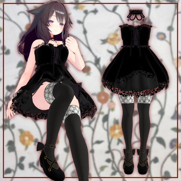 [桔梗用衣装][Kikyo] Gothic Dress