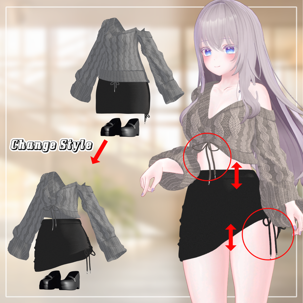 【Animation】【 3アバター対応】 Urban Cozy 【VRChat想定】