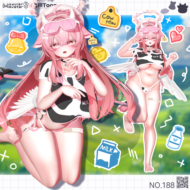 Cow Mizu 【19アバター対応】 