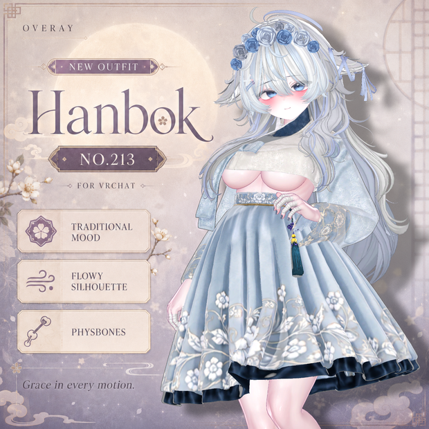 【50% Sale】 Hanbok 【19アバター対応】