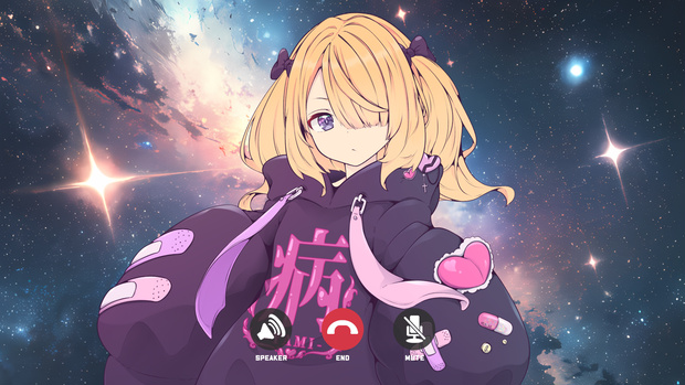 【無料】通話中【素材】