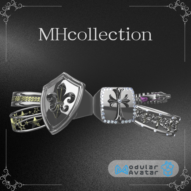 【VRC想定/16アバター対応】【MA対応】MH MixRing