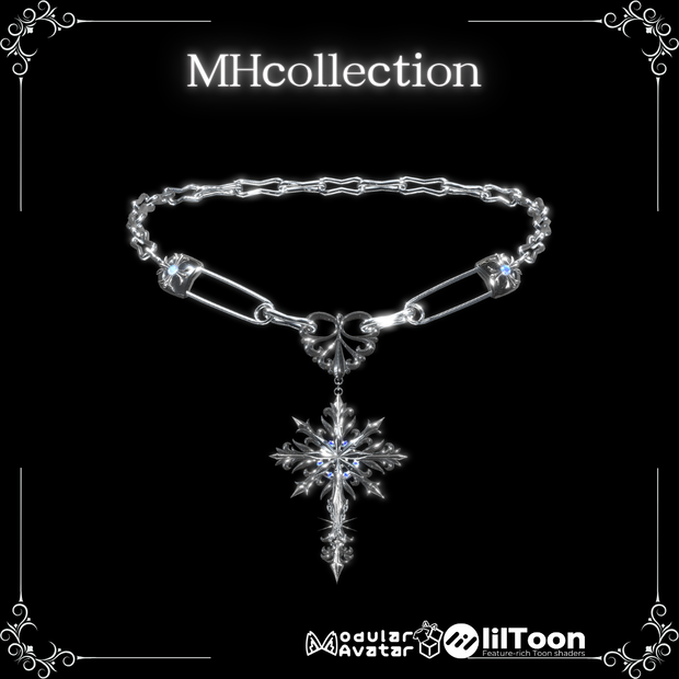 【VRC想定/18アバター対応】【MA対応】MH UNLEASH necklace