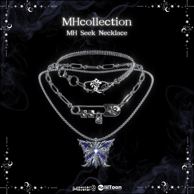 【VRC想定/20アバター対応】【MA対応】MH Seek Necklace