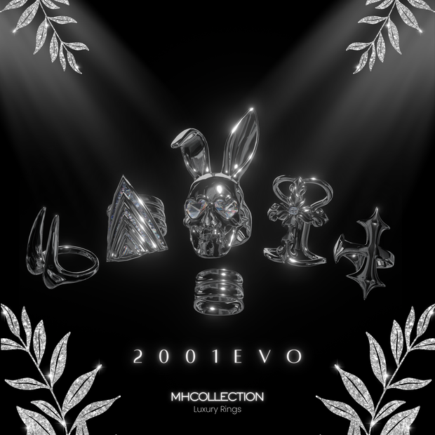 【VRC想定/21アバター対応】【MA対応】MH Rings 2001evo