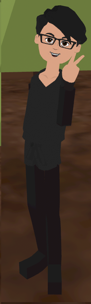 Cute Altspacevr male (no eye or mouth movements) かわいい Altspacevr 男性 (目も口も動かさない)