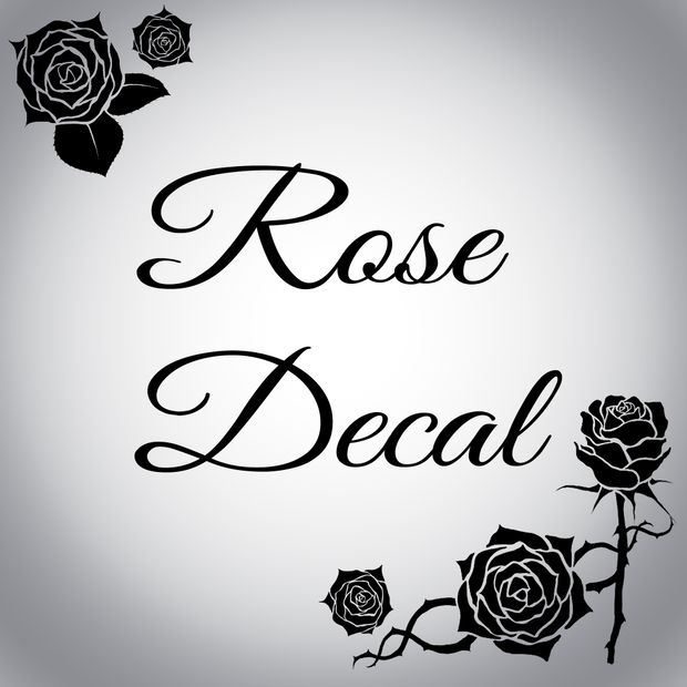 Rose Tatu Decal