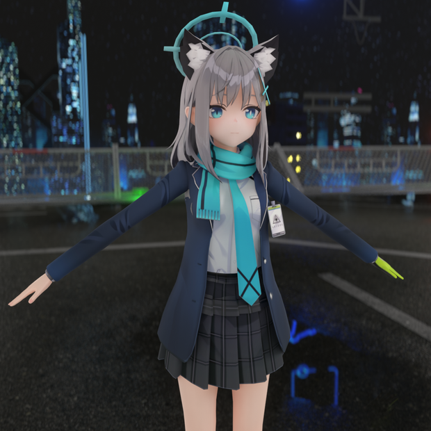 砂狼シロコ Ver1.0 モデル配布
