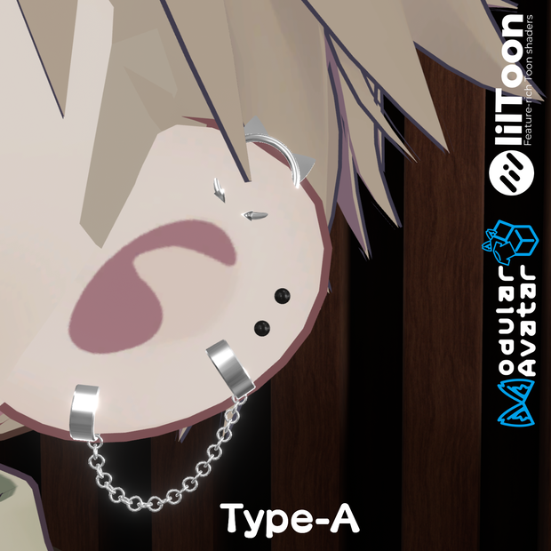 【MA対応】キプフェルのピアスセットTypeA～C