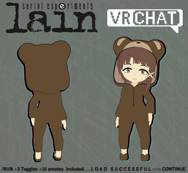 Lain [VRC Avatar] Serial Experiments Lain