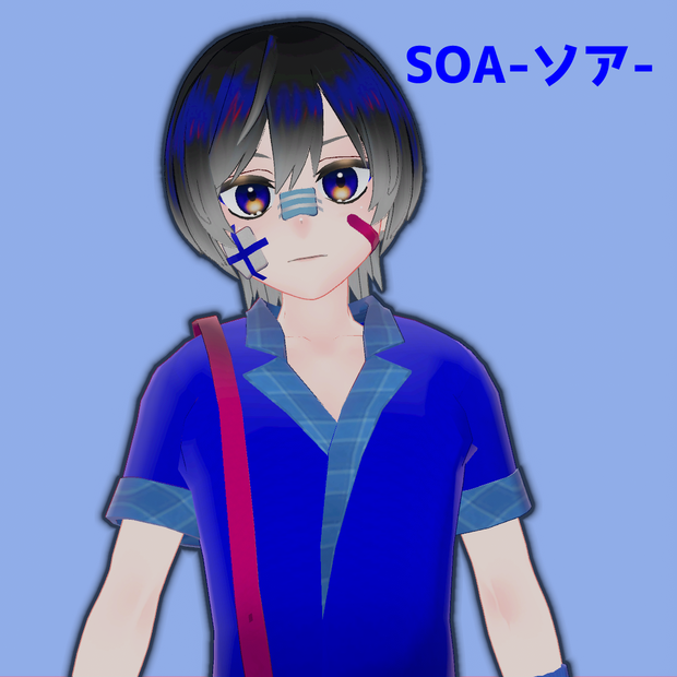 SOA-ソア-【VRChat対応3Dモデル】
