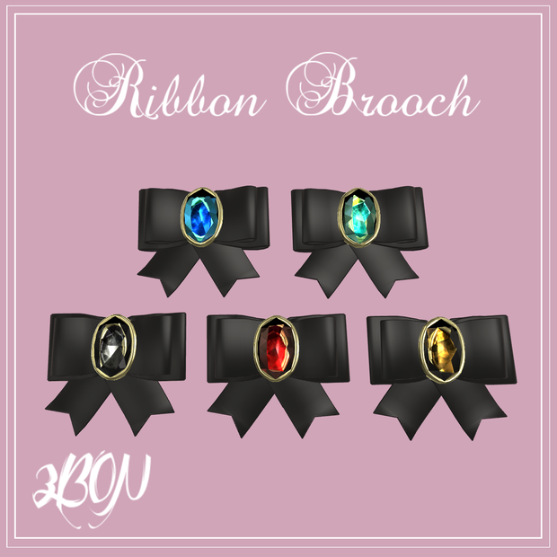 【無料】リボン ribbon brooch🎀