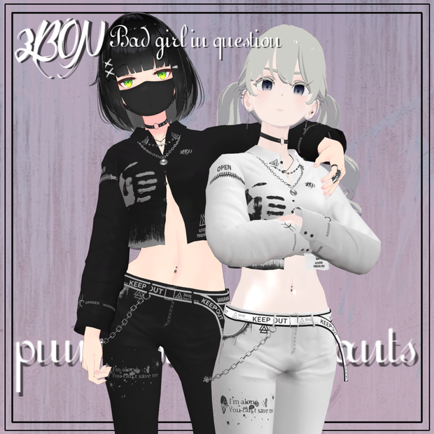 ⚠Bad girl in question⚠ (for Grus, つみげ aa body)