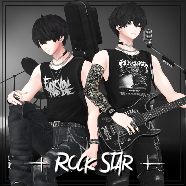 Rock Star (for Men's avatars) #3BON