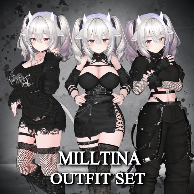 Milltina 対応 outfit set   #3BON