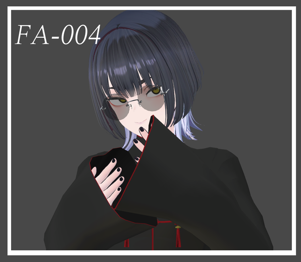 「Grus」用衣装FA-004 (3Dモデル)